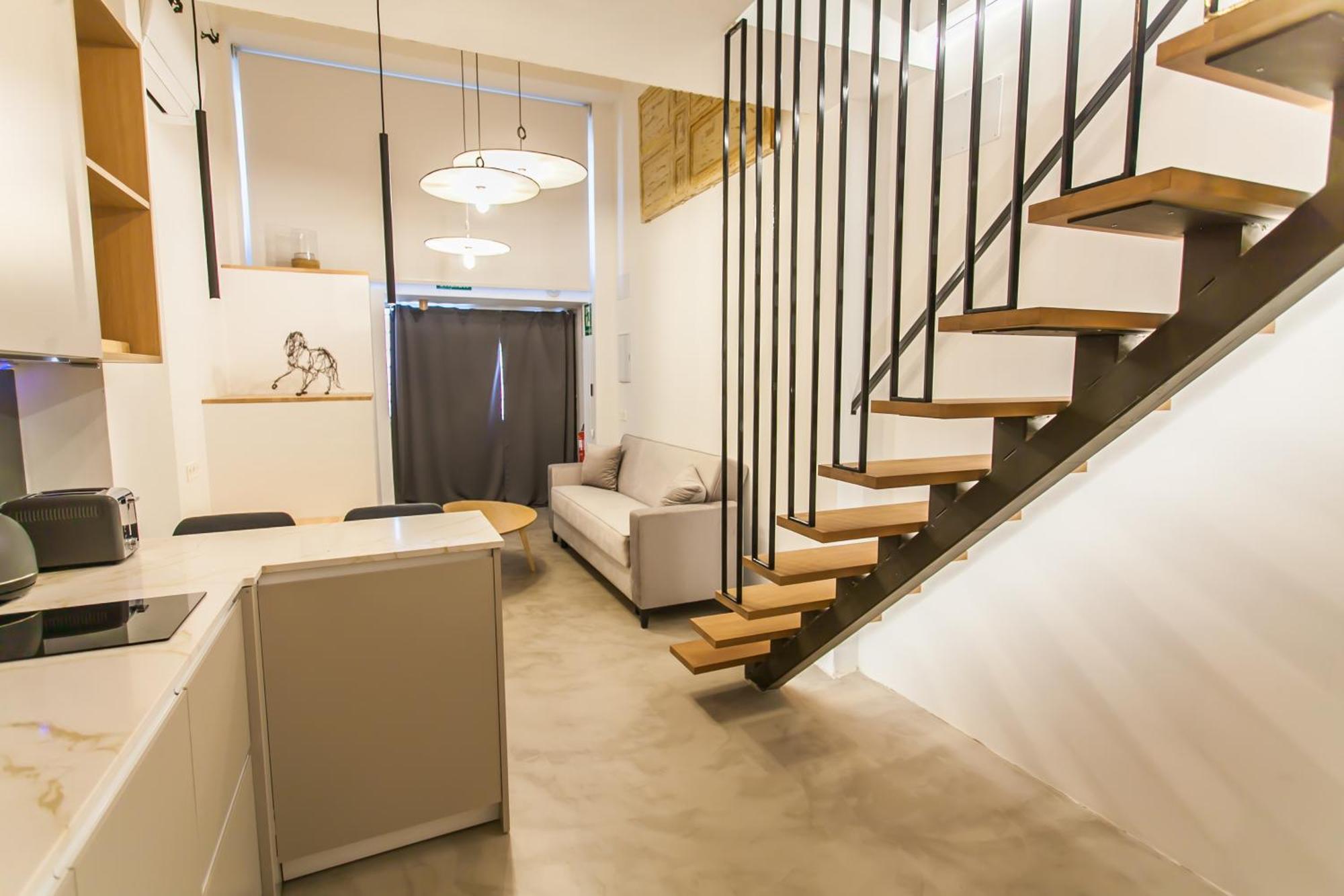 Ferienwohnung Guernica Luxury Duplex - Location, Light, And Art Madrid Exterior foto